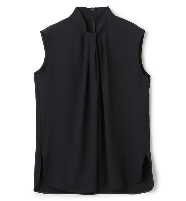 BEIGE,「【L-size】ANITA / ノースリーブタックブラウス」|シャツ・ブラウス|