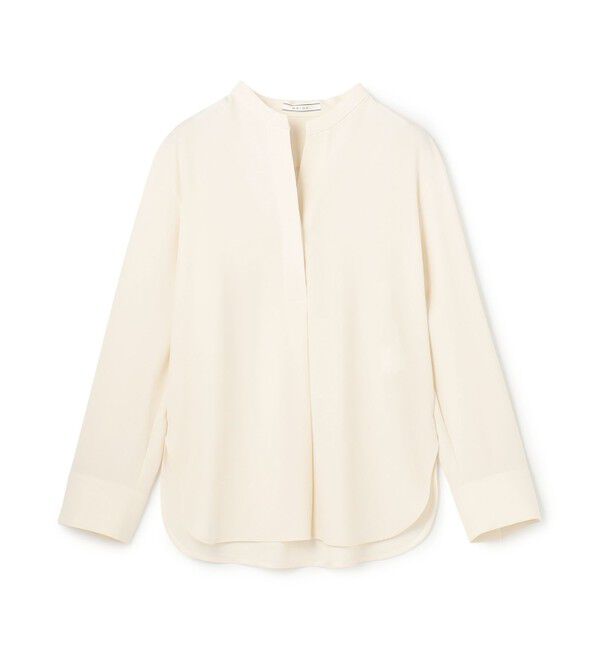 BEIGE,「【セットアップ対応】SPHENE / スタンドカラープルオーバーブラウス」|シャツ・ブラウス|