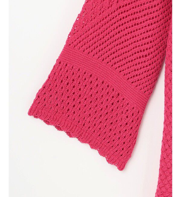 GRACE CONTINENTAL「透かしニットトップ」|ニット・セーター|