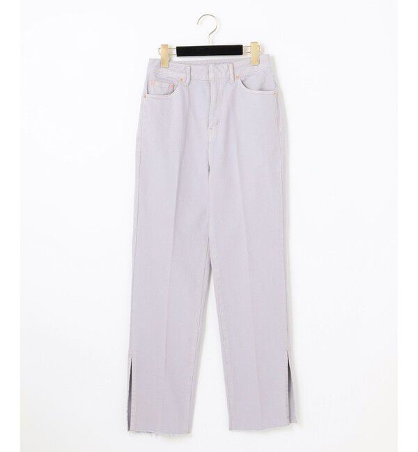 Grace Class「サイドスリットデニムパンツ」|デニム|