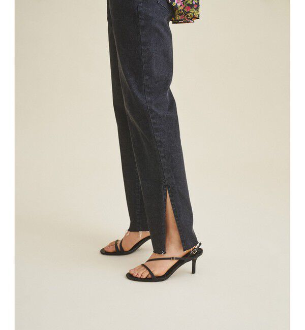 Grace Class「サイドスリットデニムパンツ」|デニム|