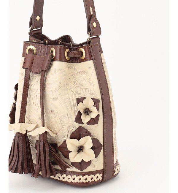 Carving Tribes「Flower Motif Bag」|ハンドバッグ|