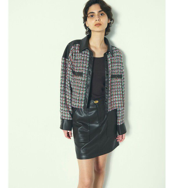 Diagram「ツイードコンビシャツブラウス」|シャツ・ブラウス|