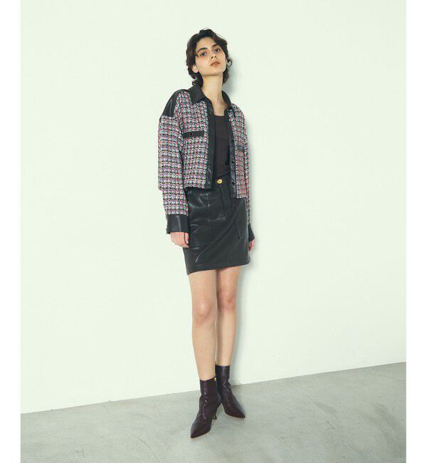 Diagram「ツイードコンビシャツブラウス」|シャツ・ブラウス|