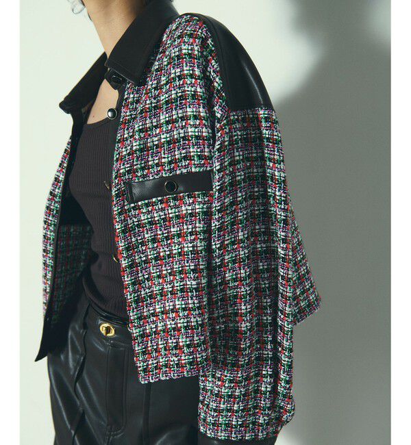 Diagram「ツイードコンビシャツブラウス」|シャツ・ブラウス|