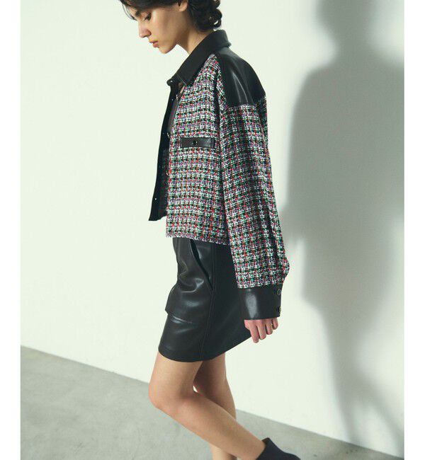 Diagram「ツイードコンビシャツブラウス」|シャツ・ブラウス|