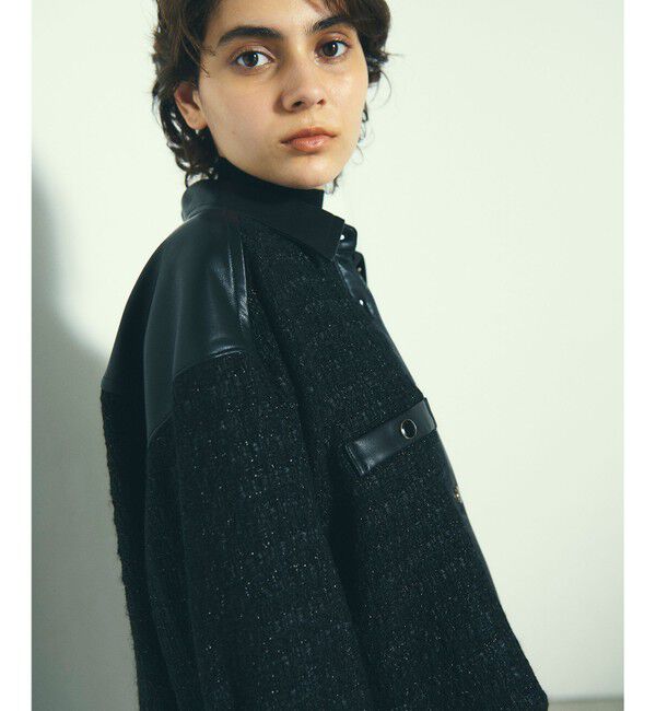 Diagram「ツイードコンビシャツブラウス」|シャツ・ブラウス|