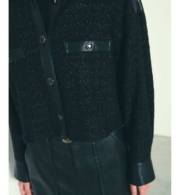 Diagram「ツイードコンビシャツブラウス」|シャツ・ブラウス|