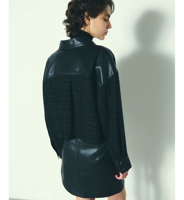 Diagram「ツイードコンビシャツブラウス」|シャツ・ブラウス|