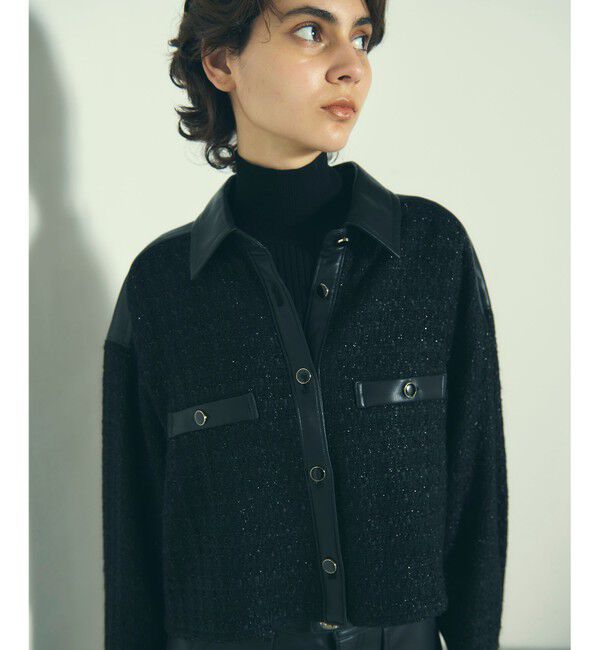 Diagram「ツイードコンビシャツブラウス」|シャツ・ブラウス|