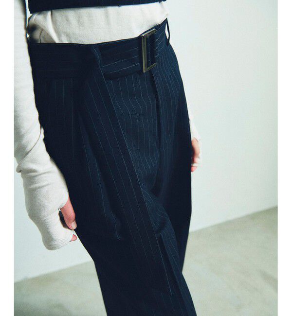 Grace Class「ピンストライプワイドパンツ」|その他|
