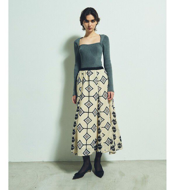 Grace Class「キカリップコンビスカート」|スカート|