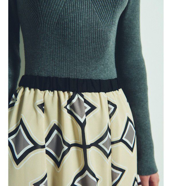 Grace Class「キカリップコンビスカート」|スカート|