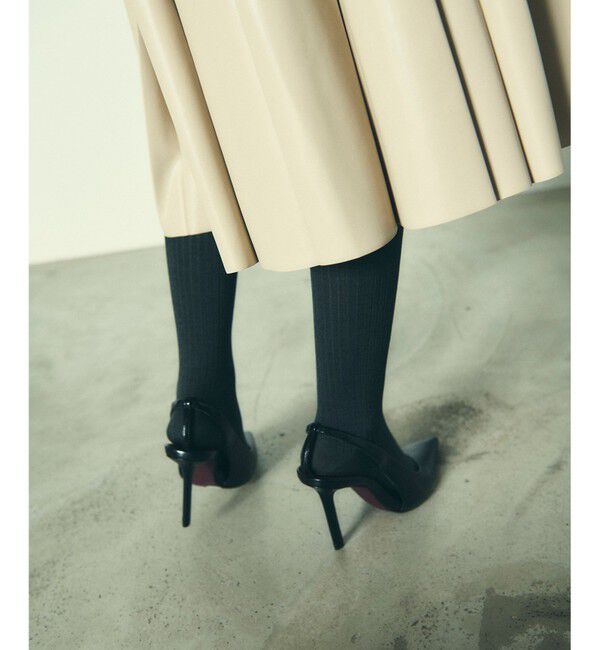 Diagram「フェイクレザープリーツスカート」|スカート|