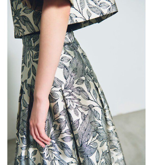 Grace Class「ボタニカルジャガードスカート」|スカート|