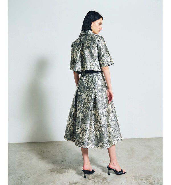 Grace Class「ボタニカルジャガードスカート」|スカート|