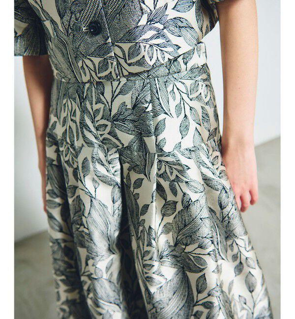 Grace Class「ボタニカルジャガードスカート」|スカート|