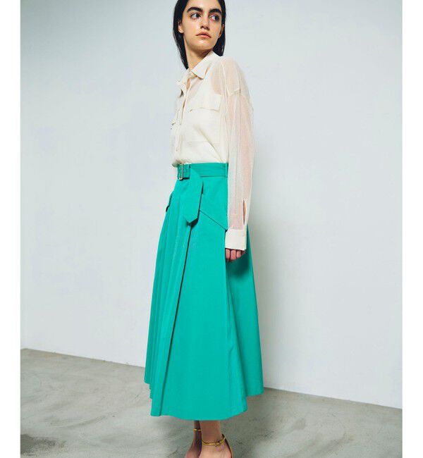 Grace Class「グログランタックフレアスカート」|スカート|