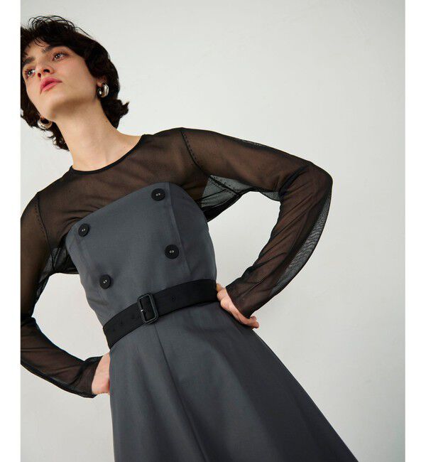 Diagram「トレンチジャンパースカート」|ジャンパースカート|