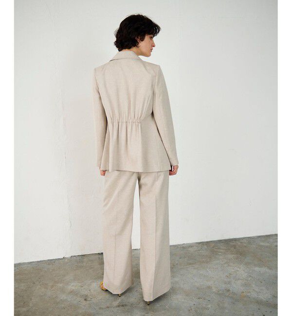 Diagram「麻調バックギャザージャケット」|テーラードジャケット|