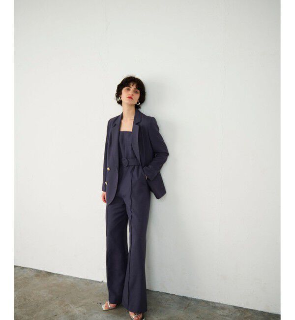 Diagram「麻調バックギャザージャケット」|テーラードジャケット|