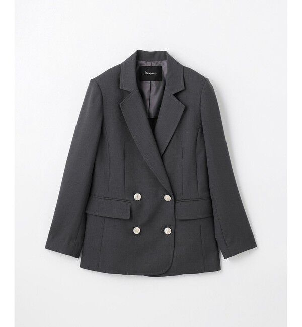 Diagram「麻調バックギャザージャケット」|テーラードジャケット|