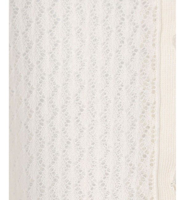 GRACE CONTINENTAL「シアードルマンニットカーディガン」|カーディガン|