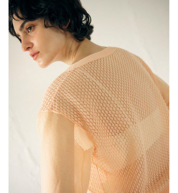 GRACE CONTINENTAL「シアードルマンニットカーディガン」|カーディガン|