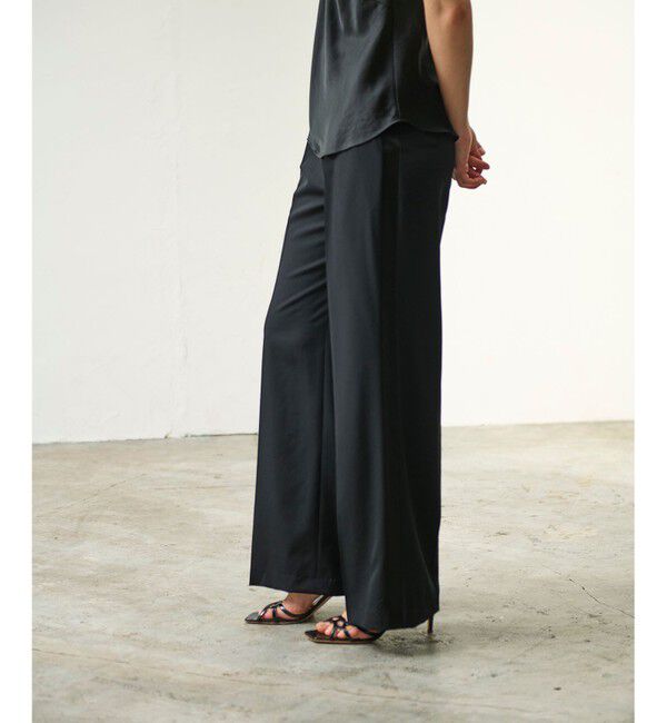 Grace Class「タキシードワイドパンツ」|その他|ブラック