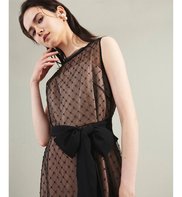 Grace Class「ビーズembドレス」|ワンピース|