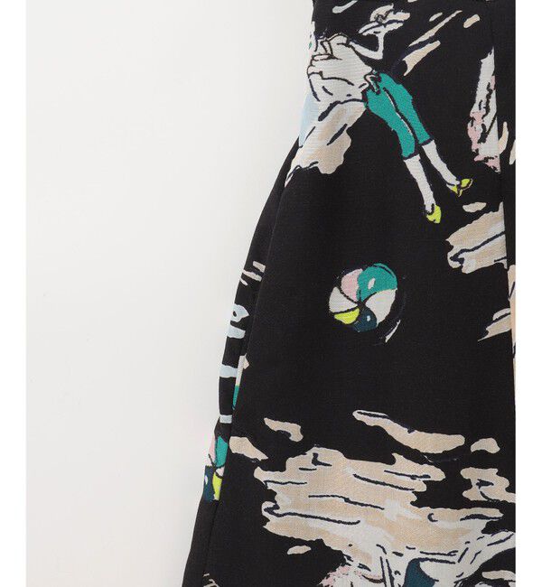 Grace Class「バックコンシャスプリントワンピース」|ワンピース|