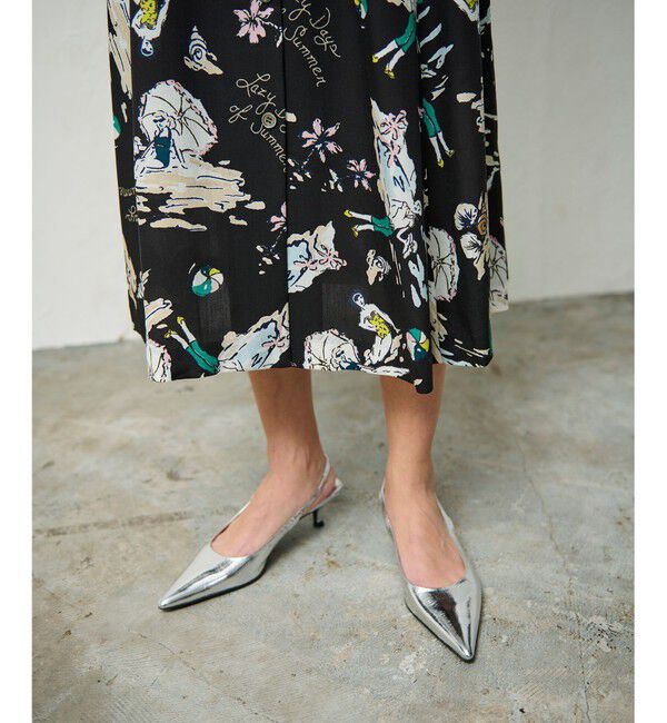 Grace Class「バックコンシャスプリントワンピース」|ワンピース|