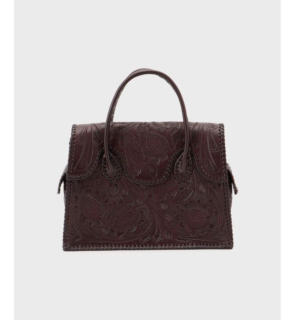 Carving Tribes「FinuRei2」|ハンドバッグ|ボルドー