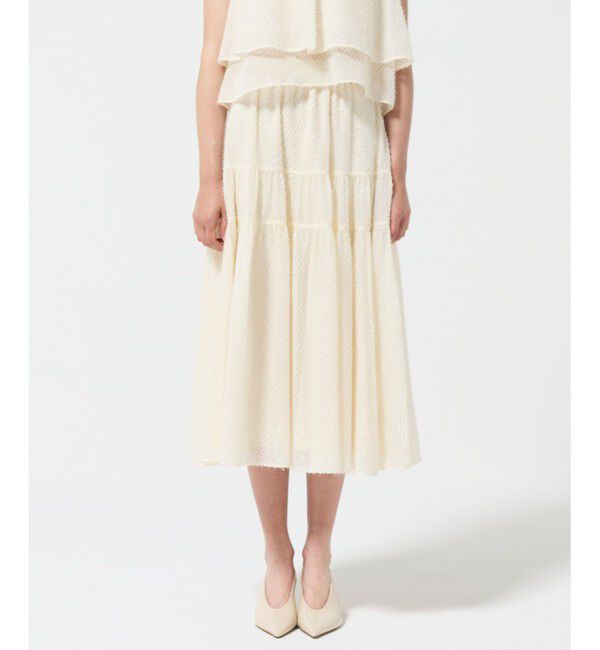 Diagram「シフォンカットジャガードスカート」|スカート|