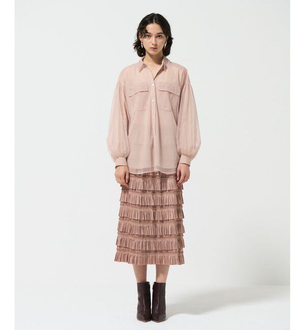 Diagram「チュールレイヤードシャツ」|シャツ・ブラウス|