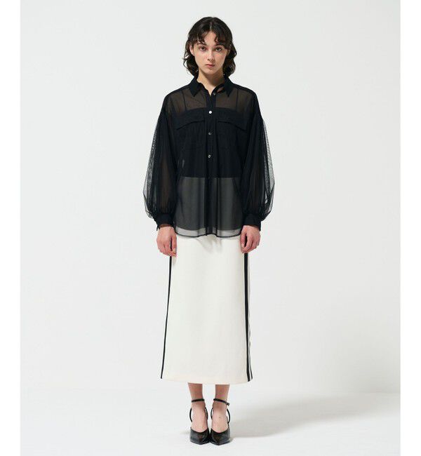 Diagram「チュールレイヤードシャツ」|シャツ・ブラウス|