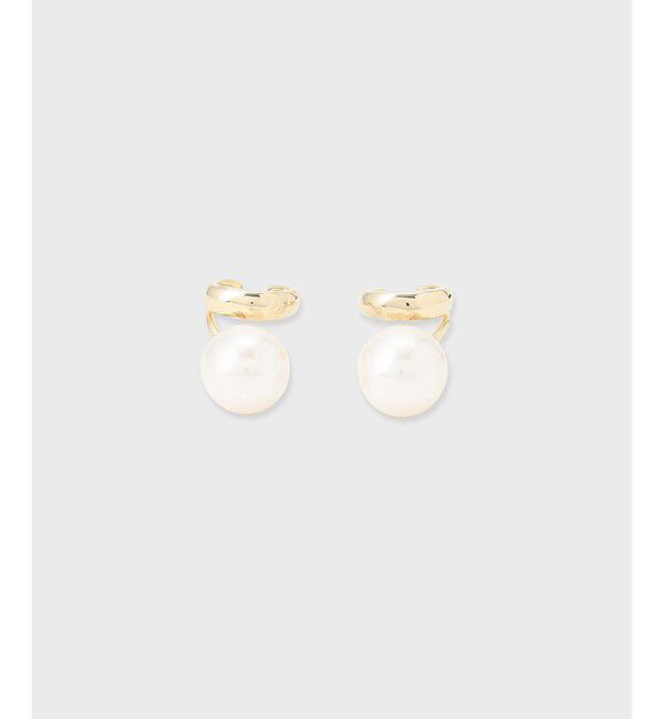 GRACE CONTINENTAL「パールダブル イヤークリップ」|イヤリング|