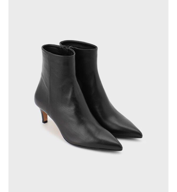 GRACE CONTINENTAL「FABIO RUSCONI ショートブーツ」|ショートブーツ|ブラック