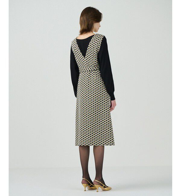 Grace Class「キカジャガードラメドレス」|ワンピース|