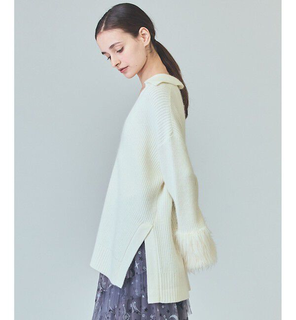 Grace Class「フェザースリーブニットトップ」|ニット・セーター|