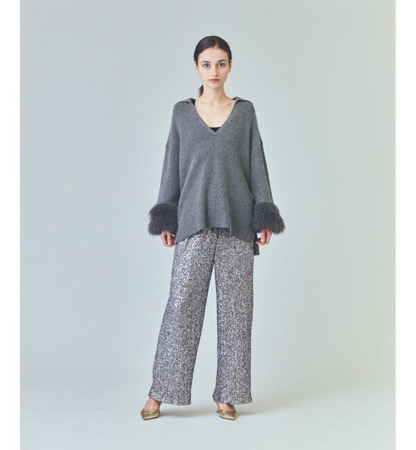 Grace Class「フェザースリーブニットトップ」|ニット・セーター|