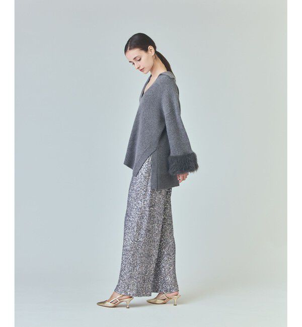 Grace Class「フェザースリーブニットトップ」|ニット・セーター|