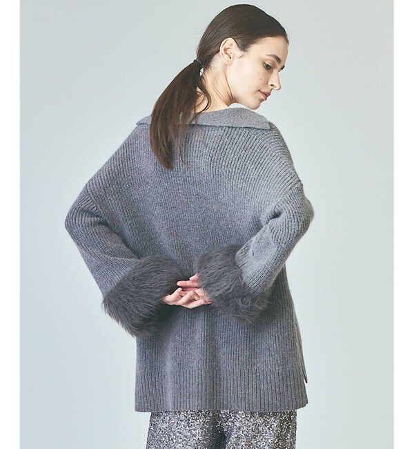 Grace Class「フェザースリーブニットトップ」|ニット・セーター|