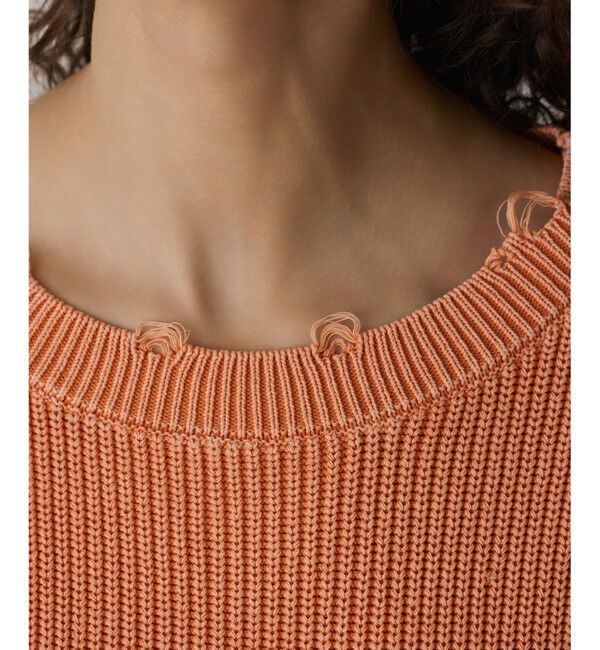  「ピグメントニットトップ」|ニット・セーター|