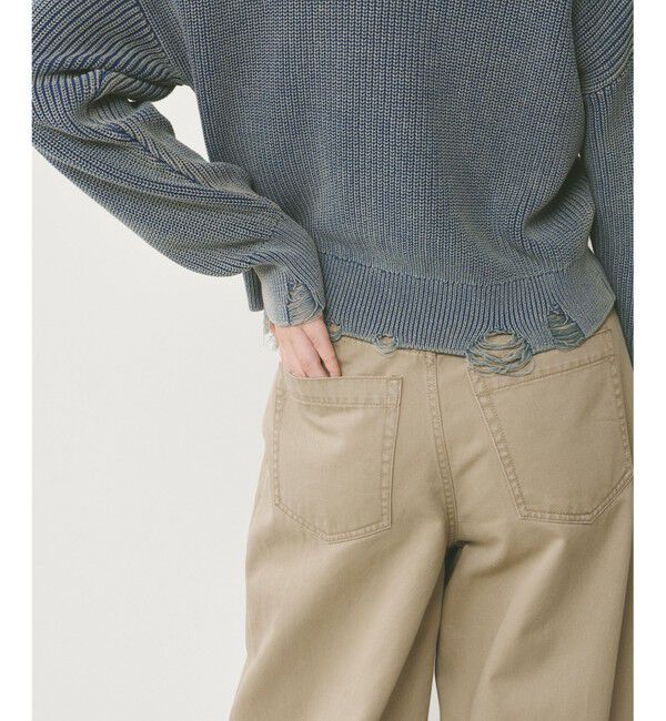  「ピグメントニットトップ」|ニット・セーター|