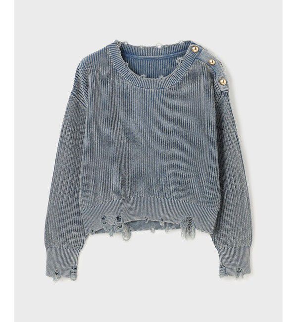  「ピグメントニットトップ」|ニット・セーター|