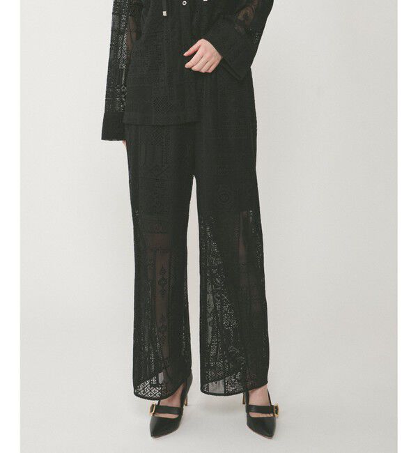  「キカレースイージーパンツ」|その他|ブラック