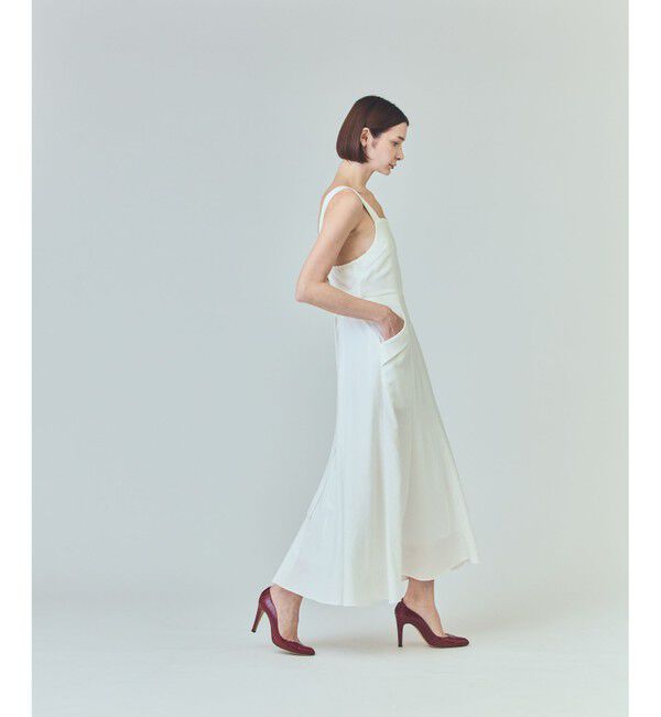 Grace Class「リネンタッチロングドレス」|ワンピース|