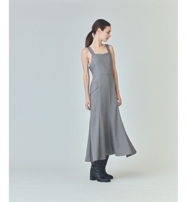 Grace Class「リネンタッチロングドレス」|ワンピース|