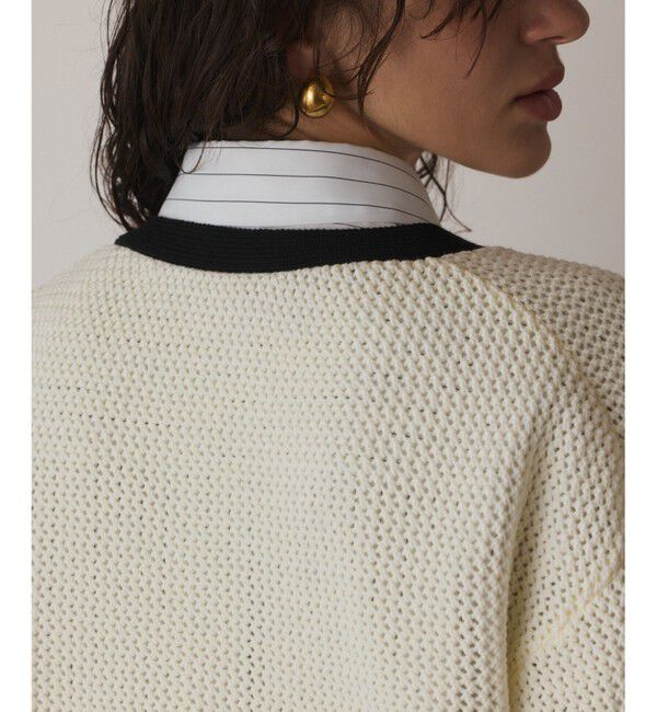 Diagram「メッシュラインニットカーディガン」|カーディガン|